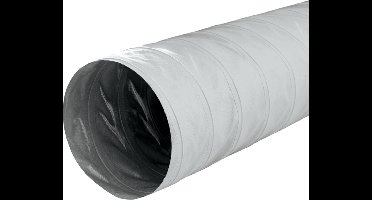 Greydec polyester ventilatieslang Ø 125 mm grijs (1 meter)