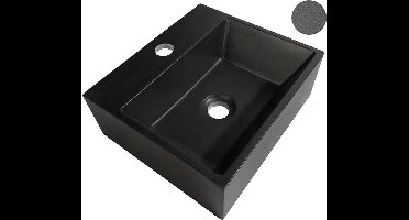 Wiesbaden Leto Fontein 33,5 x 29 x 11,5 cm - Quartz Zwart