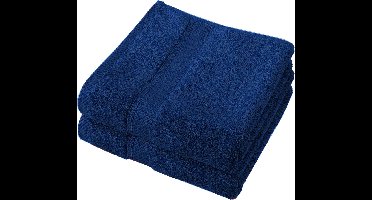 De Witte Lietaer Gastendoekje Stephanie Blue Indigo - 30 x 50 cm - 2 stuks - Blauw - Katoen