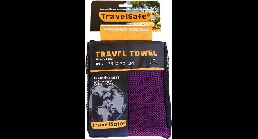 Travelsafe Traveltowel - Microfibre - 70x135cm - M - Paars