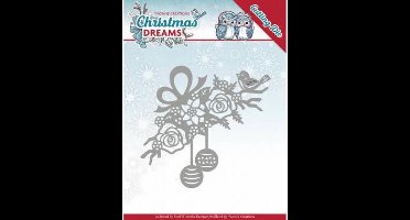 Mal  - Yvonne Creations - Christmas Dreams - Kerstbal versiersel