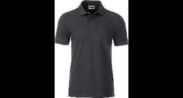 James and Nicholson Heren Basis Polo (Grafietgrijs)