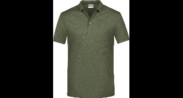 James And Nicholson Heren Basis Polo Shirt (Olijf)