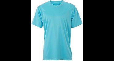 Daiber - Heren Active T-Shirt (Lichtblauw)