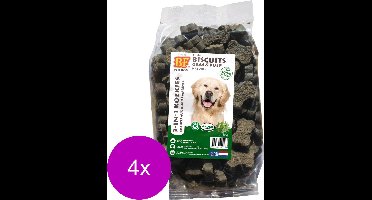 Biofood 3 In 1 Koekjes - Hondensnacks - 4 x 500 g