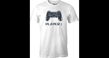 Gaming - Player 1 T-Shirt White - L