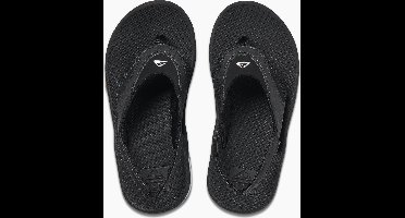Reef Little Fanning Jongens Slippers - Zwart - Maat 24