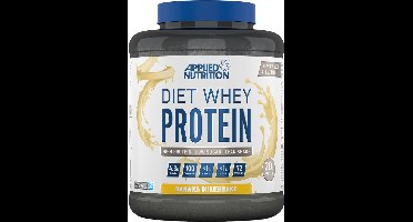 Diet Whey (Banana Milkshake - 1800 gram) - APPLIED NUTRITION - Eiwitshake - Whey Protein - Eiwitpoeder - Sportvoeding