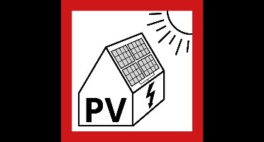 PV-sticker NEN1010 30x30mm 40stuks