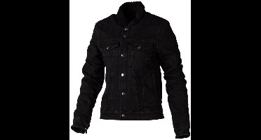 RST Textiel motorjas Sherpa Denim CE Textile Jacket - Black Size M Zwart M