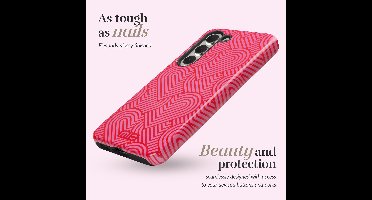 MIO by Mobilize Hoesje | Geschikt voor Samsung Galaxy S25 Ultra | Compatibel met MagSafe / Qi2 | Hard Shell Back Cover | Wild Hearts