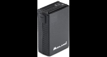 Midland PB42 - voor Midland Alan 42 DS - Li-ion 2800 mAh battery pack - USB-C - CB Handheld - CB Portofoon - CB Radio - AM/FM - 27 MHz