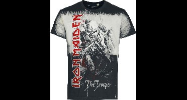 Iron Maiden The Trooper Heren T-shirt - zwart/wit - L