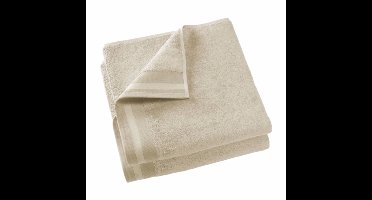 De Witte Lietaer Keuken handdoek Contessa Sand - Set 2 stuks - 60 x 60 cm - Beige - Katoen