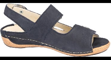 Waldläufer Heliett - dames sandaal - Blauw - maat 37.5 (EU) 4.5 (UK)