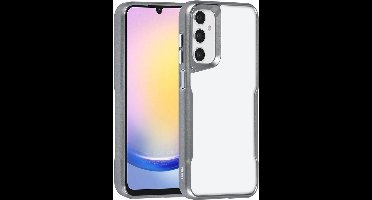 TUNIQ telefoonhoesje voor Samsung Galaxy A25 - Siliconen backcover - Grijs