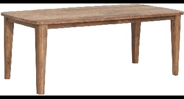 DTP Home Dining table Bliss rectangular 200,76x200x100 cm | TEAKWOOD top