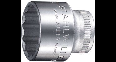 Stahlwille 45 A 11/16 02410038 Dubbel zeskant Dopsleutelinzetstuk 11/16 3/8 (10 mm)