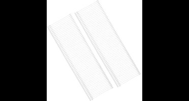 Scoby - Textielpins - Riddersporen - Kledinglabeltjes - Prijskaartjes - Textieltangaccessoire - Garment Tags - 25MM - Wit