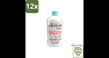 Treaclemoon – Douchegel – My Coconut Island – 500 ml - Voordeelverpakking - 12 stuks - Tropisch geur - Zachte huid
