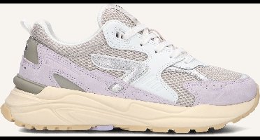 HUB Grid-w Sneakers - Dames - Beige - Maat 39