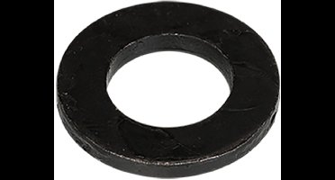 Sluitringen Zwart M 8