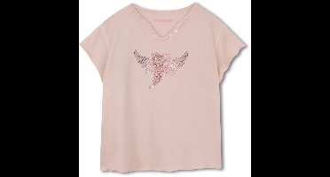 Zadig & Voltaire X60529 T-shirt Met Korte Mouwen Roze 8 Years Meisje