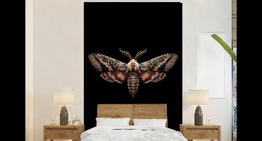 Behang - Fotobehang Mot - Oosterse patronen - Sierlijk - Breedte 145 cm x hoogte 220 cm