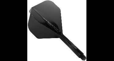 Condor Zero Stress Flight System - Standard Black - Dart Flights Short