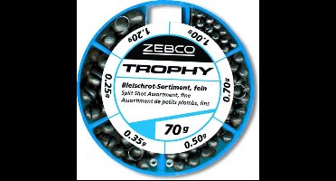 Zebco Split Shot Assortiment - Maat : Fijn (70g)