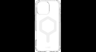 UAG - Plyo Mag geschikt voor iPhone 16 Pro Max Hoesje - transparant/wit