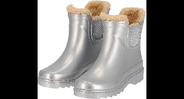 Chelsea regenlaarzen kinderen - Fake Fur voering - Rubber - Morethansocks