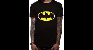 Batman T-shirt - zwart - katoen - volwassenen - Superhelden Verkleedshirt heren - korte mouwen - herenkleding XL