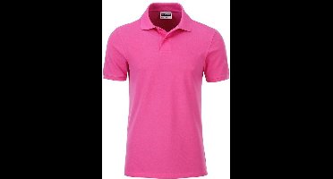 James and Nicholson Heren Basis Polo (Roze)