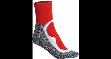 James and Nicholson Unisex Korte Sport Sokken (Rood)