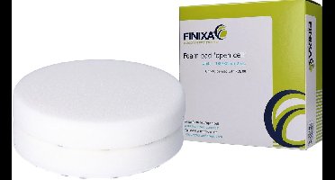 FINIXA Foam Polijstpad WIT 180mm - 2 stuks