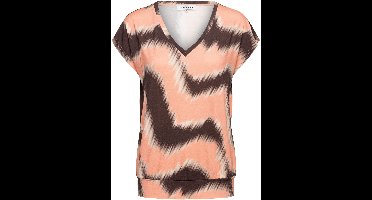 &Co Woman LUCIA ZIGZAG - Top - S - Bruin