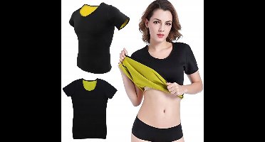 PINGYANG RONGRONG HANDICRAFT FACTORY - Fitness Neopreen T-shirt - Kort - Afslankend - L