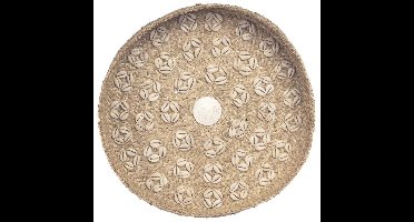 Safaary - The Caribe Shell Plate - Natural White - M