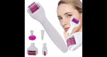 PINGYANG RONGRONG SERIE - Derma Roller 6 in 1 - Huidverzorging - Anti-Aging