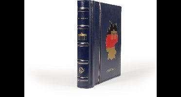LEUCHTTURM - Muntblad - SF-Illustrated album Perfect DP, klassiek ontwerp, Duitsland 1980-1994, blauw
