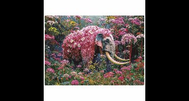 Educa-puzzel-Elefante Florido 500 stukjes