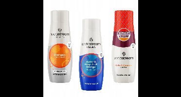 Sodastream - Concentraten Set - Orange Zero - Isotonic - Schwip Schwap