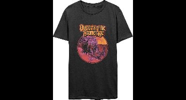 Queens Of The Stone Age - Hell Ride Heren T-shirt - M - Zwart
