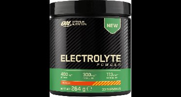 Electrolyte Powder - 33 Servings - Orange