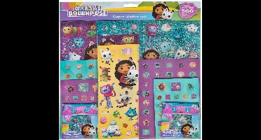 Gabby's Dollhouse sticker set - 500 stuks