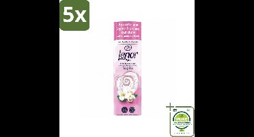 5 x Lenor Light - Geurbooster - Jasmijn - Non-Stop Frisheid - 19 Wasbeurten - Grootverpakking - Vaatwasstrips - Wasgeur - Zijdebloesem - Pioenroos - Geurbooster - Wasgoed