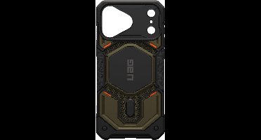 UAG Monarch Pro Backcover geschikt voor Apple iPhone 18 Pro Max / 17 Pro Max - Kevlar Element Green