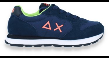 Sun 68 Sneaker Boy's Tom Fluo Navy Blue | Blauw | Maat: 39