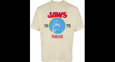 Jaws 1975 - Bigger Boat World Tour Heren Oversized T-shirt - natuur - XL
